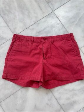 Ralph Lauren Sport 100% Cotton Classic Women's Nantucket Red Shorts Size 4